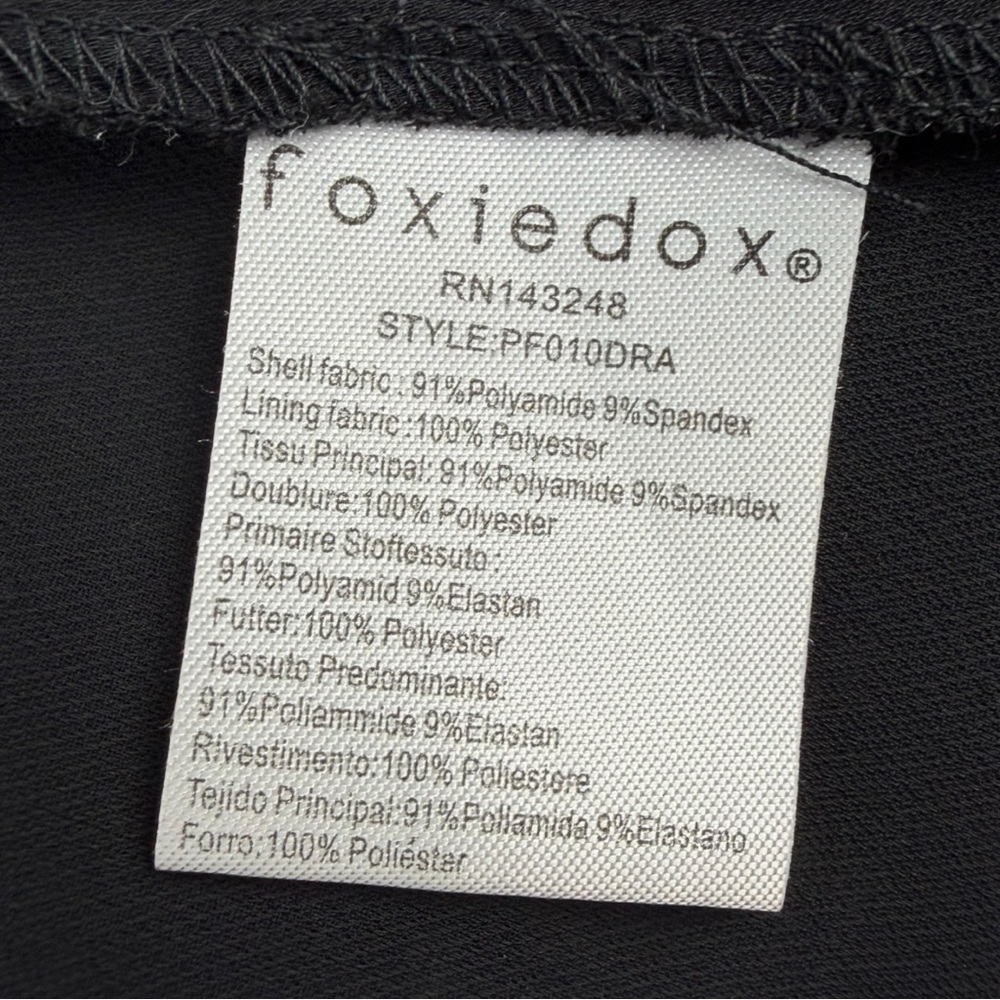 Anthropologie Foxiedox Andora Floral Mini Dress In Navy Blue Size Medium - Picture 7 of 11